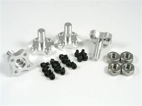 Small Parts CNC prop adapters for Blade 350 QX 